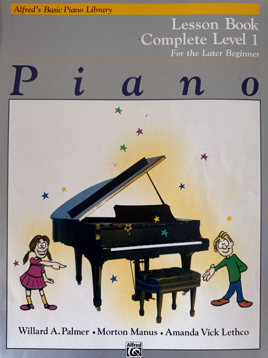 Alfred's Lesson Book Complete Level 1