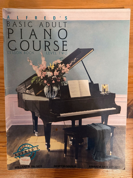 Alfred's Basic Adult Piano Course, Lesson Book, Level 2